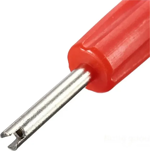 Vista 4 de Valve Core Removal Tool 5pcs Tire Wrench for Car Air Conditioning Repair and Gas Nozzle Adjustment