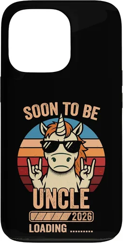 Vista 10 de Soon to Be Uncle 2026 Unicorn Uncle to Be 2026 Case for iPhone 16