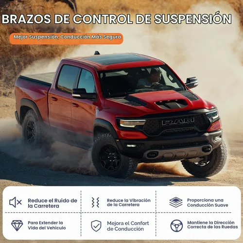 Vista 7 de Brazos de control superiores delanteros aptos para Toyota Tundra 2000-2006, para Sequoia 2001-2007, brazos de control ajustables de suspensión
