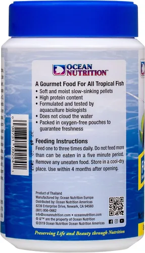 Vista 3 de Ocean Nutrition Formula One Pellets - Tarro de pellets de 14 onzas (14.11 oz), tamaño pequeño