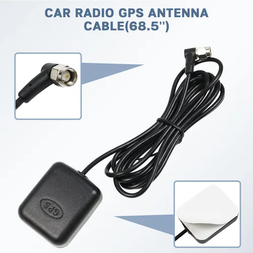 Vista 5 de Kit adaptador de arnés de cableado de radio Android de 16 pines Fiegromech ISO Car Stereo Wire Harness,10&20Pin RCA Connector Back Camera