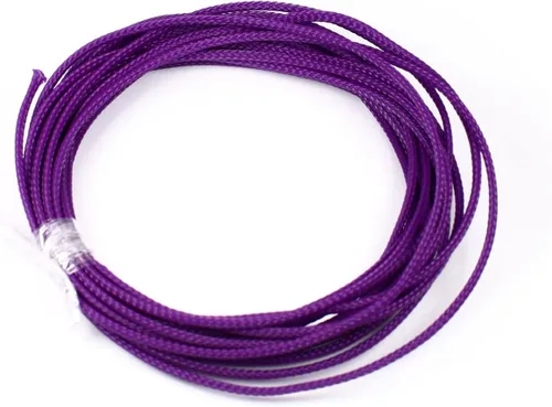 Vista 7 de Othmro Funda de cable trenzado expandible de PET de 16.4 pies, protector de cable flexible de 1/8 pulgadas, funda de organización de cables