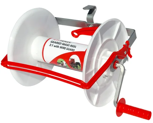 Vista 6 de Paquete de 1 carrete de esgrima eléctrico con engranajes 3:1 Incluye insulgrip gratis de 8 pulgadas