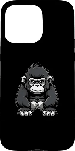 Vista 28 de Funda para iPhone 16 Cute Monkey for Kids for a Kid