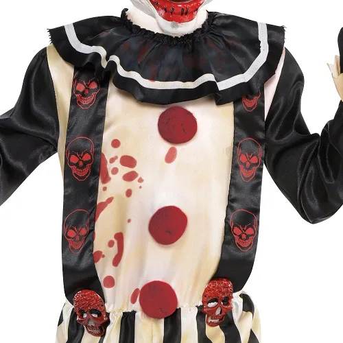 Vista 2 de amscan Conjunto de disfraz de payaso Slasher