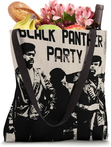 Vista 4 de BPP - Bolsa de mano vintage Black History para fiesta de Black Panthers