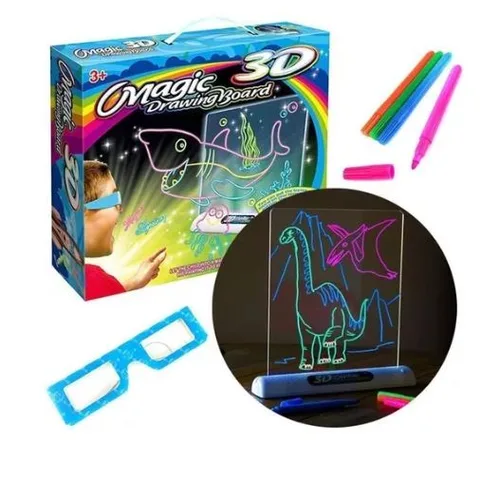 Tablero magico 3D de UniversalesCol
