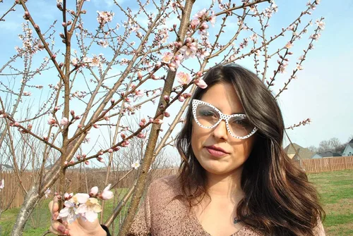 Vista 3 de OWL Gafas de sol Cateye para mujer, diseño retro clásico vintage con alas altas