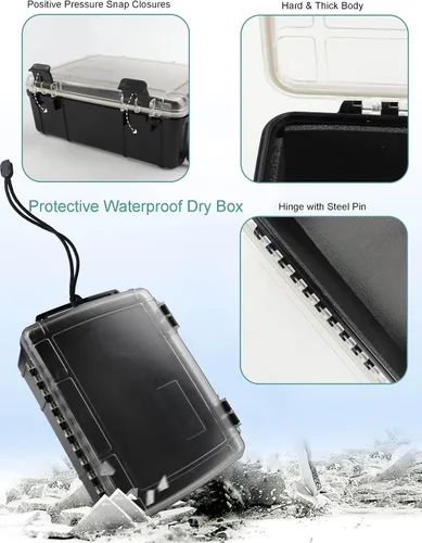 Vista 11 de Avlcoaky - Caja impermeable grande para kayak, bote
