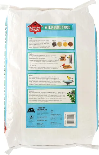 Vista 2 de Wagner's 53006 Farmer's Delight - Alimento para pájaros silvestres con sabor a cereza, bolsa de 18 libras