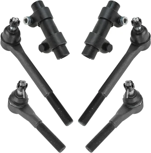 Vista 71 de TRQ Kit de dirección delantera con barra de acoplamiento de fuelle de piñón y cremallera compatible con Toyota Echo 2000-2005