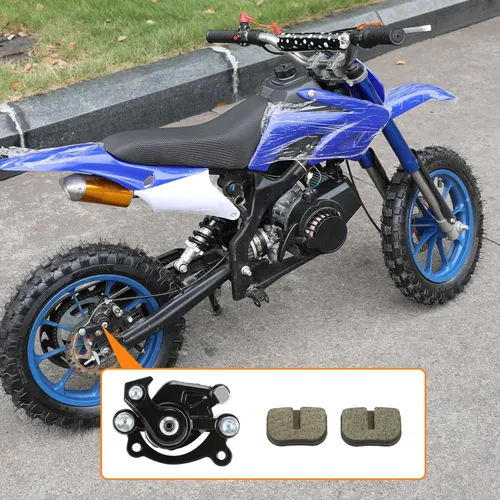 Vista 9 de FVRITO - Pinza de freno trasero con pastillas de freno compatible con minibicicleta Coleman CT100U Monster Moto MMB-80 MM-B105 Motovox MBX10 MBX11