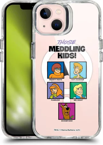 Vista 64 de Head Case Designs Funda con licencia oficial de Scooby-Doo Capture Character Art a prueba de golpes [protección de grado militar] compatible
