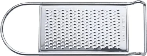 Vista 2 de Rallador plano de acero inoxidable (grande + pequeño + rebanador)