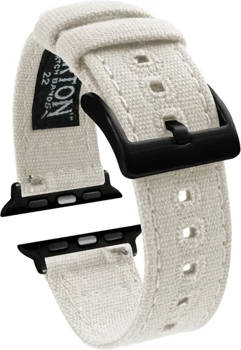Vista 10 de BARTON WATCH BANDS - Bandas de reloj de lona compatibles con modelos de Apple Watch - 1, 2, 3, 4, 5, 6, 7, 8, 9, 10, SE, Ultra y Ultra 2 Available