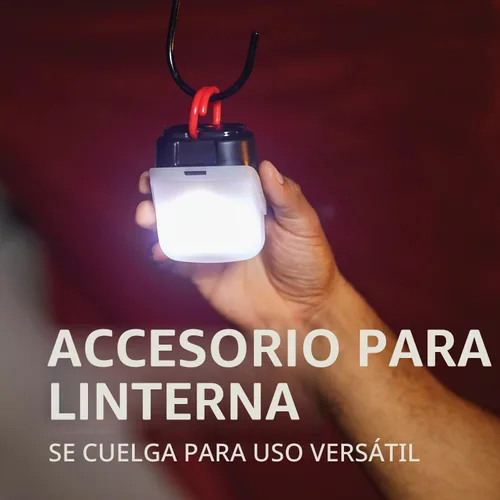 Vista 4 de Energizer Vision HD+ - Linterna frontal LED y funda para linterna, resistente al agua, con funda para linterna colgante, luz para exteriores