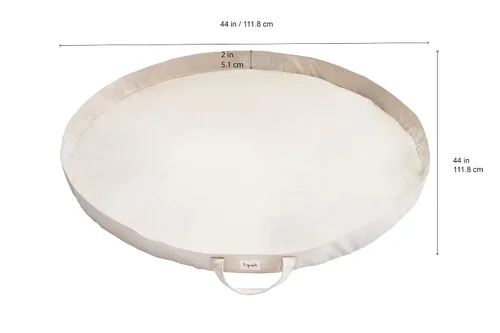 Vista 5 de 3 Sprouts Alfombra bolso para jugar, Rosado