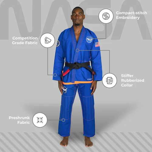 Vista 4 de Sanabul NASA BJJ Jiu Jitsu Gi