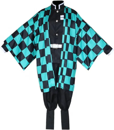 Vista 2 de Deaicos Disfraz de kimono de cosplay para Halloween
