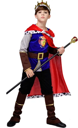 Vista 3 de Disfraz de príncipe medieval para niños