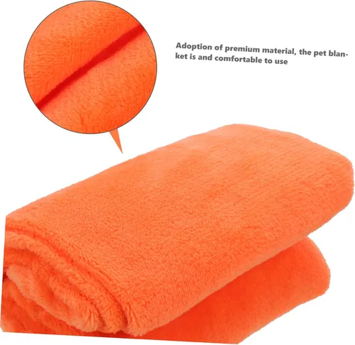 Vista 9 de DECHOUS Manta de franela de forro polar resistente al agua, manta de felpa protectora para cachorros, manta para cachorros, manta para arena, manta