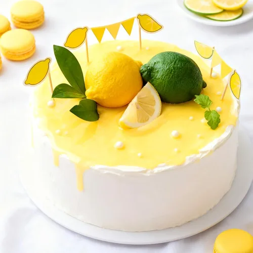 Vista 6 de DOITOOL Molde de silicona con forma de limón, moldes de limón de silicona para tartas 3D para hornear postre helado de gelatina