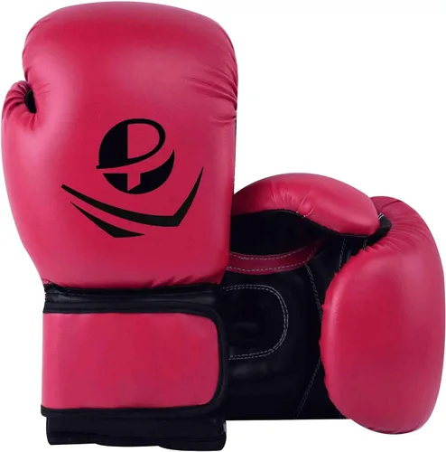 Vista 5 de PFG Guantes de boxeo clásicos para niños Azul