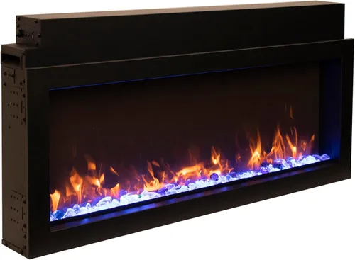Vista 3 de Amantii Chimenea eléctrica tradicional Trd Extra Slim de 26