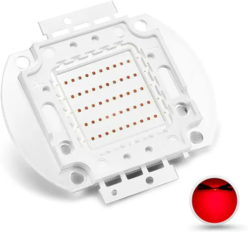 Vista 18 de CHANZON Chip LED de alta potencia de 50 W de espectro completo para plantas de crecimiento de luz
