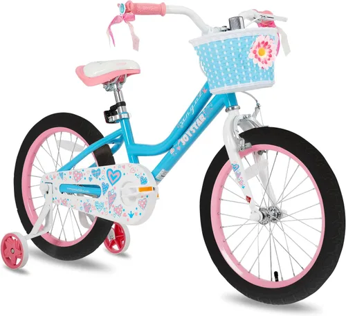 Vista 18 de JOYSTAR Angel Bicicleta para Niñas para Niñas Pequeñas y Niños de 2 a 13 Años, Bicicleta para Niños de 12, 14, 16, 18, 20 Pulgadas con Ruedas