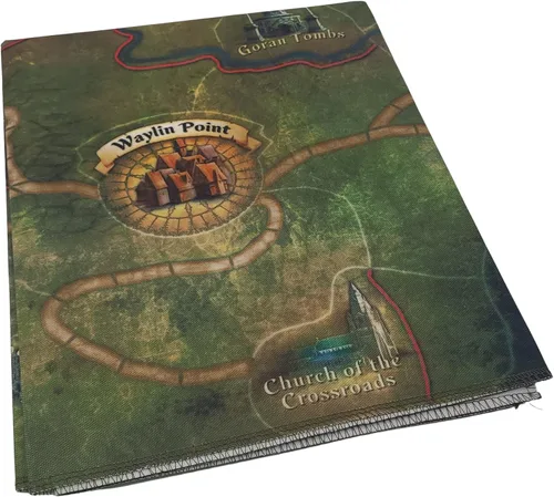 Vista 4 de Folklore - Mapa mundial de tela de gran