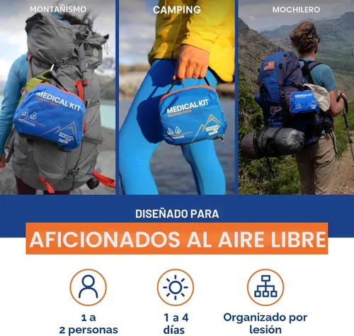 Vista 2 de Adventure Medical Kits Kit médico para mochilero de montaña