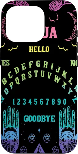 Vista 20 de iPhone 16 Scary Horror Halloween Ouija Board Goth Cell Phone Case Gift Case