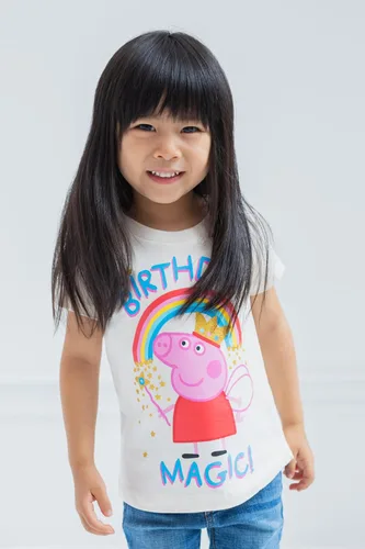 Vista 2 de Peppa Pig Camiseta para niñas de niños pequeños a niños pequeños