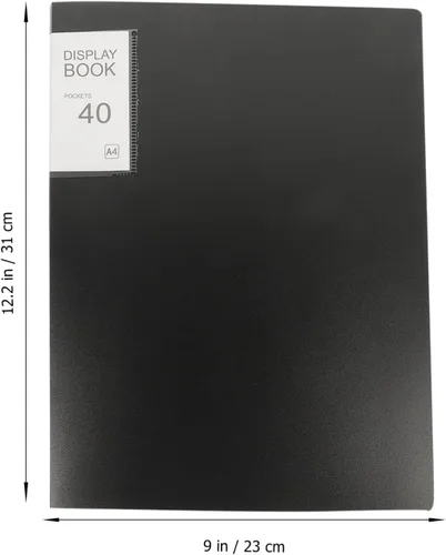 Vista 6 de MAGICLULU Organizador colgante Carpeta de archivos Organizador de archivos Mango de gran capacidad para oficina Pp Material Binder