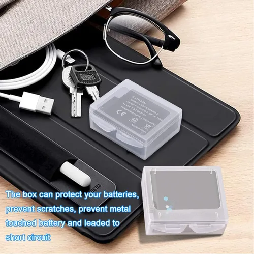 Vista 5 de Paquete de 2 baterías de repuesto para GoPro Hero 8, accesorios de cargador rápido con monitor digital, baterías de 1800 mAh, compatibles con GoPro