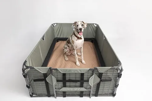 Vista 8 de EZwhelp Almohadillas reutilizables para orina de perro, almohadillas de entrenamiento impermeables para perros, lavables y sanitarias, esquinas