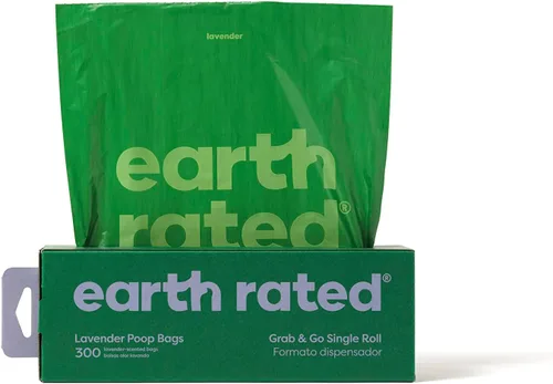 Vista 4 de Bolsas de residuos de perros para despensas Earth Rated , lavanda-aromatizado