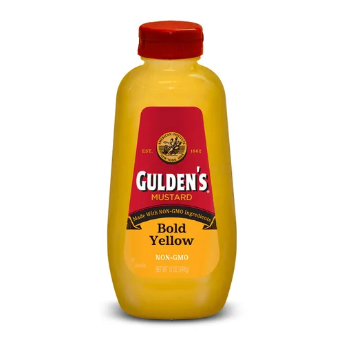 Vista 12 de GULDEN'S Mostaza Dijon Molida en Piedra Botella Exprimible, Apta para Dieta Cetogénica, 12 oz.
