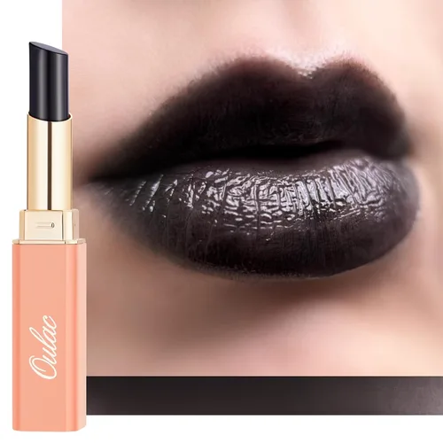 Vista 13 de Oulac Lápiz Labial Rosa Hidratante con Brillo - Lápiz Labial Hidratante Bálsamo Labial Tintado Brillante, Acabado Brillante Transparente Jugoso
