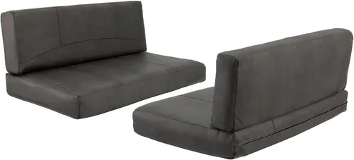Vista 6 de RecPro Cojines para cabina de comedor RV con espuma viscoelástica cama de remolque de caravana (castaño, 36 pulgadas)