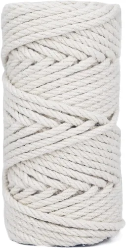 Vista 14 de Leecogo Cuerda de yute de 4,5 mm 30 metros de cuerda natural para manualidades, ideal para jardinería en casa, macramé, manualidades, DIY, postes