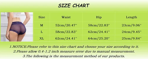 Vista 4 de Jtckarpu Ropa interior de malla para mujer, de cintura baja, de algodón, con encaje Eversoft, tangas de levantamiento de glúteos, transpirables