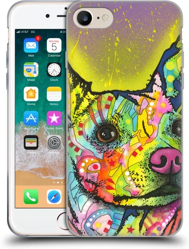Vista 355 de Oficial Dean Russo perros 3 suave funda de Gel para Apple Iphone 7 Plus/8 Plus, Amy