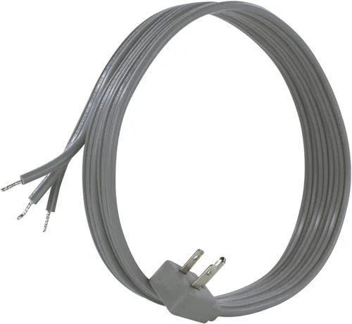 Vista 5 de Certified Appliance Accessories Kit de instalación para lavavajillas: cable de alimentación de enchufe de ángulo recto de 6 pies, manguera