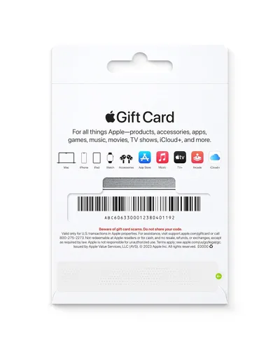 Vista 2 de Apple Tarjeta de regalo
