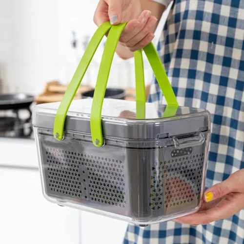Vista 9 de Picador de verduras - Picador de cebolla profesional 22 en 1 - Picador multifuncional de alimentos con separador de huevos - Cortador de verduras
