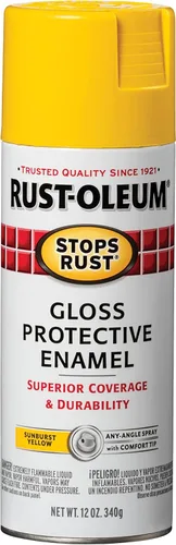 Vista 136 de Rust-Oleum 7776830 - Pintura en aerosol para prevención del óxido, 12 onzas, negro plano
