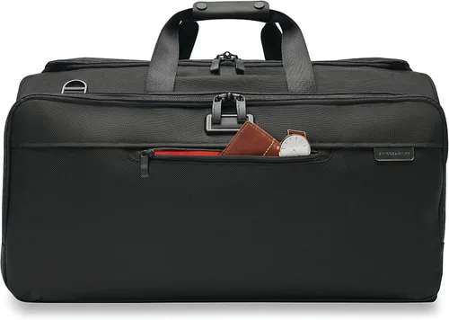 Vista 9 de Briggs & Riley, Negro, bolsa de lona para ropa de 22 pulgadas, Negro -, Bolsa de lona para ropa