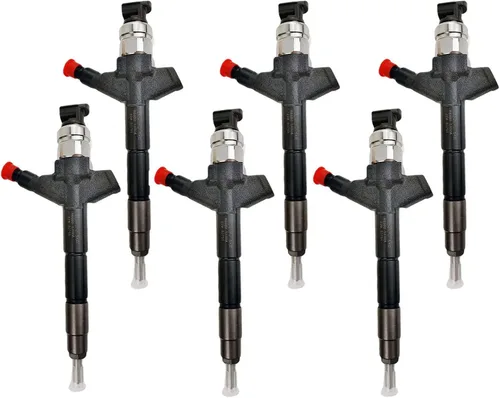 Vista 6 de 1 inyector de combustible 295050-1050 16600-5X30A 16600-4KV0A compatible con DENSO Nissan Np300 NAVARA D40 2.5 DCI